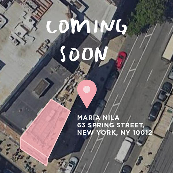 maria nila pop up new york