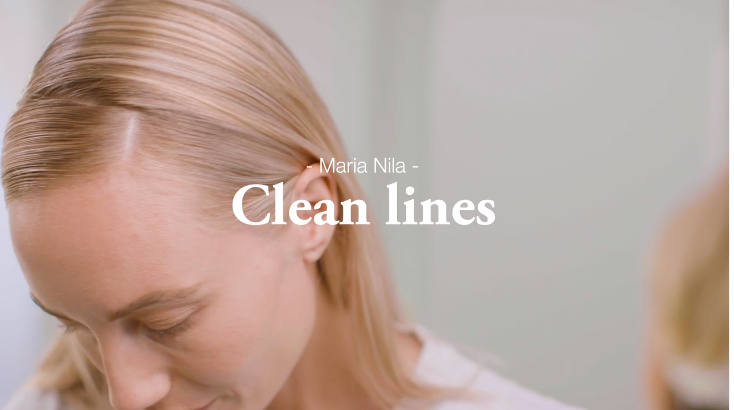 Maria Nila Clean Lines tutorial