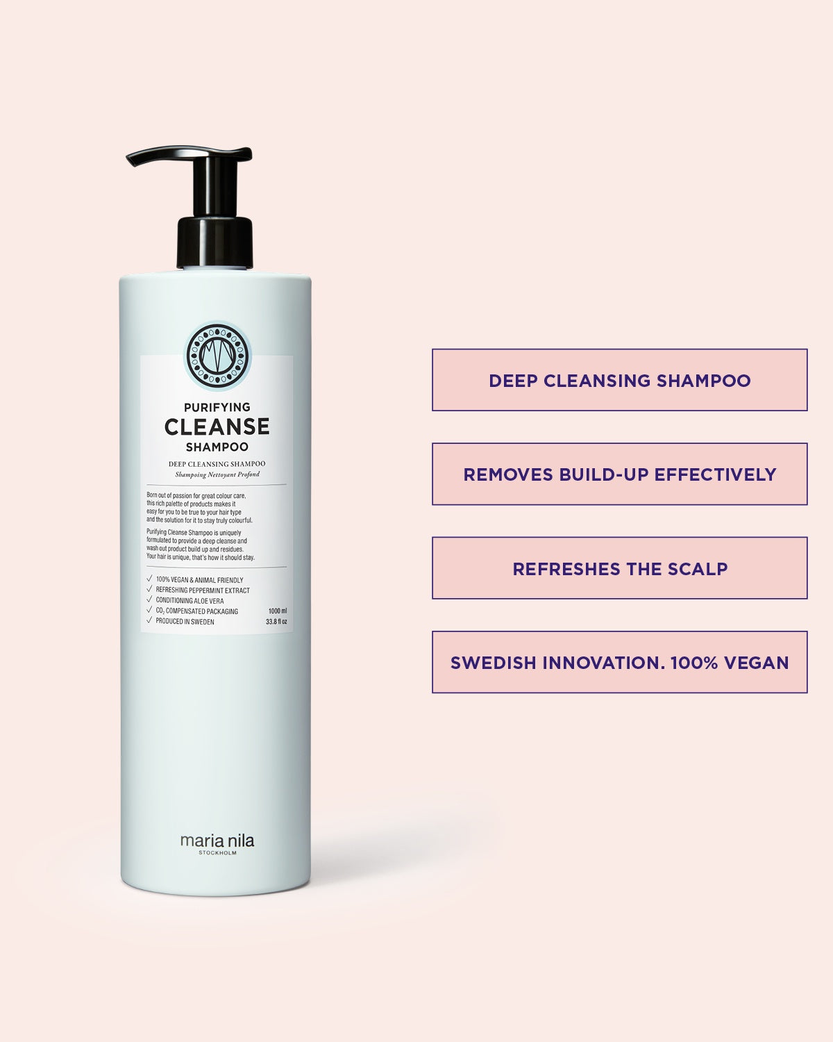 Purifying Cleanse Shampoo 1000ml / 33.8oz