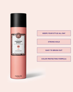 Finishing Spray hairspray for long-lasting hold