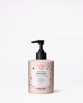Maria Nila Color Refresh Pink Peach 300 ml bottle with pump on a white background
