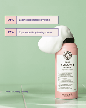 Pure Volume Mousse product claims