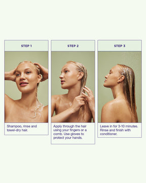 Three-step how to use Color Refresh routine.