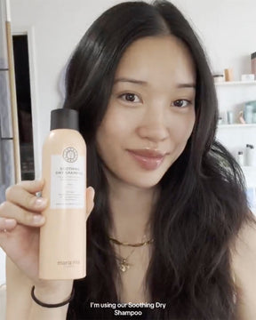 Maria Nila soothing dry shampoo how to use